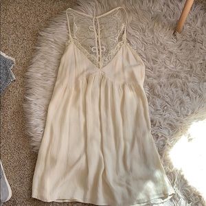 Cream dress